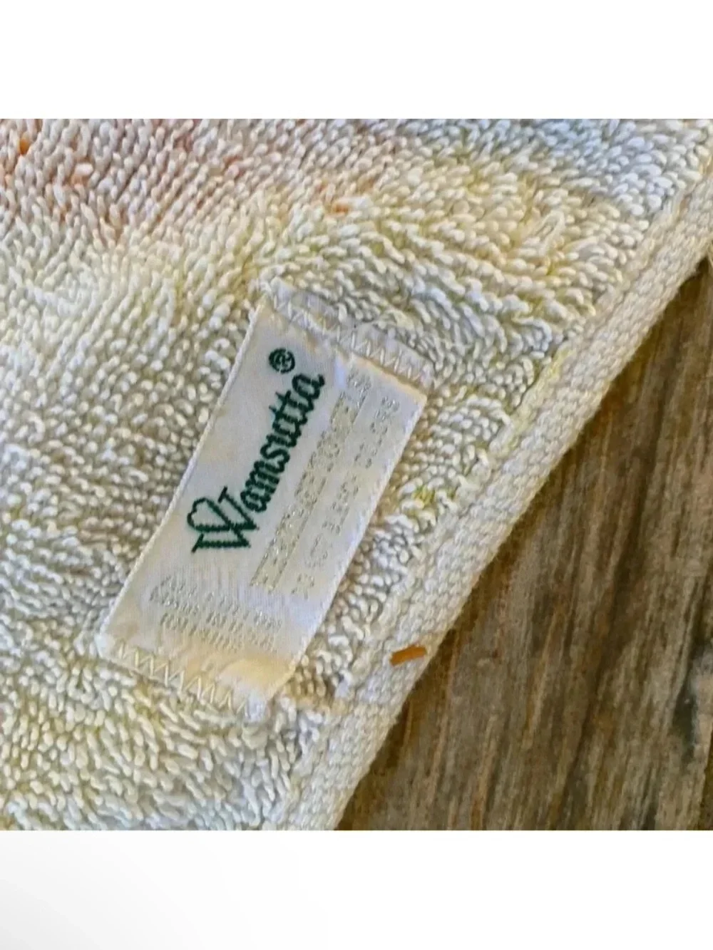 Raggedy Ann & Andy Vintage Bath Towel Wamsutta 1970s Bobbs Merril Fringe Retro